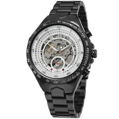 All-steel Hollow Automatic Mechanical Watch For Men