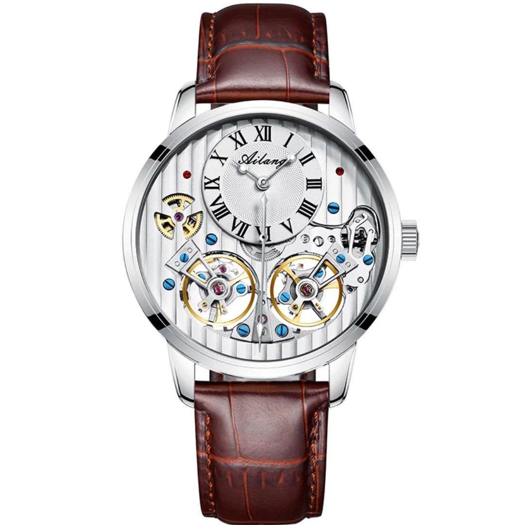 Double Tourbillon Automatic Mechanical Watch Men's Watch