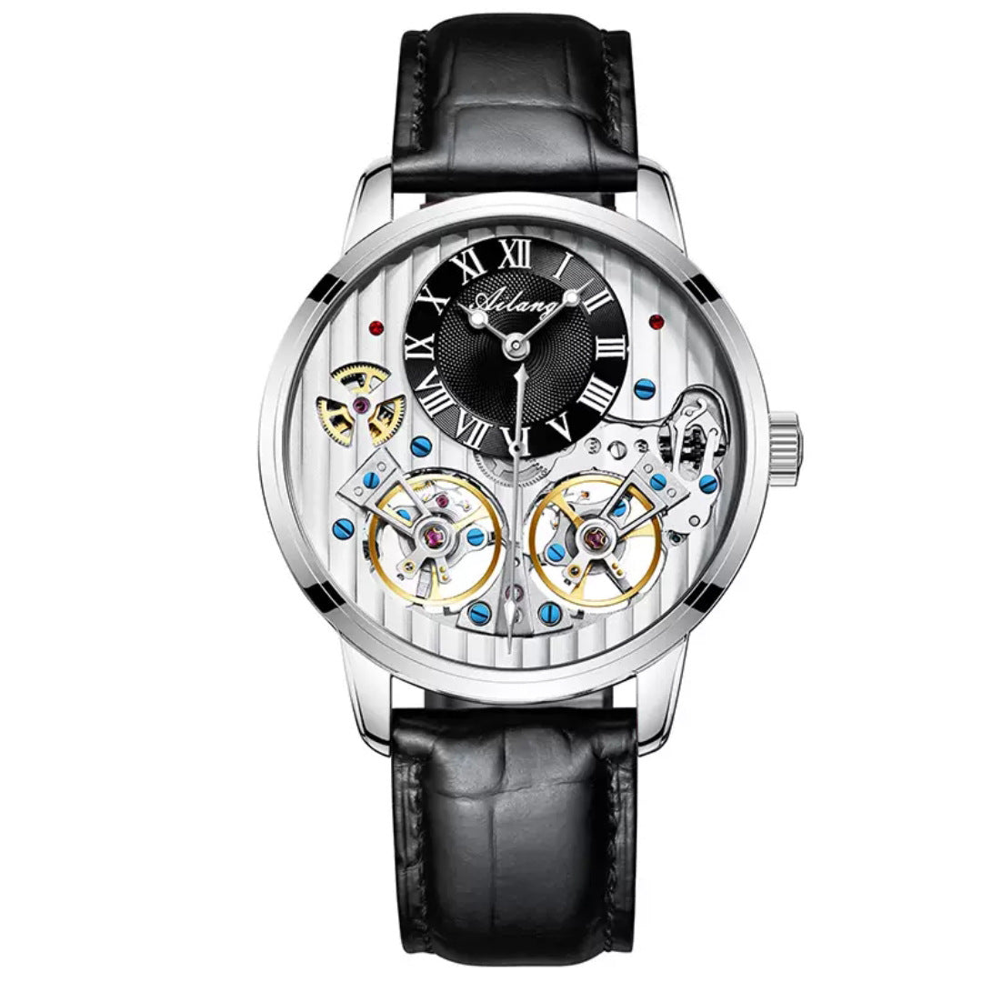 Double Tourbillon Automatic Mechanical Watch Men's Watch