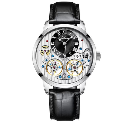 Double Tourbillon Automatic Mechanical Watch Men's Watch