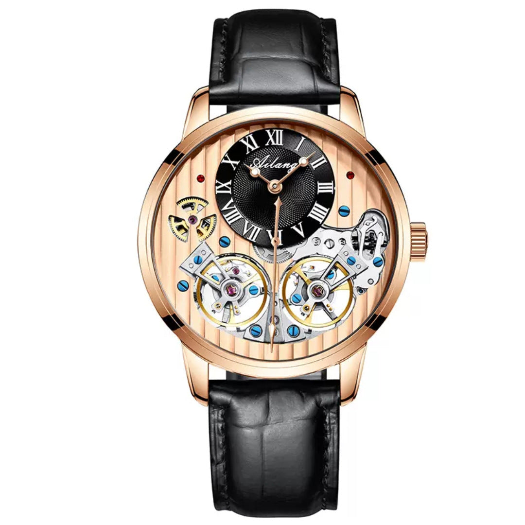 Double Tourbillon Automatic Mechanical Watch Men's Watch