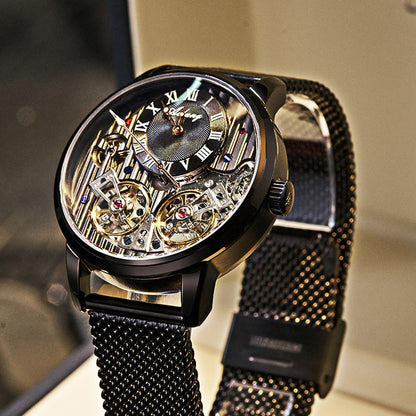 Double Tourbillon Automatic Mechanical Watch Men's Watch
