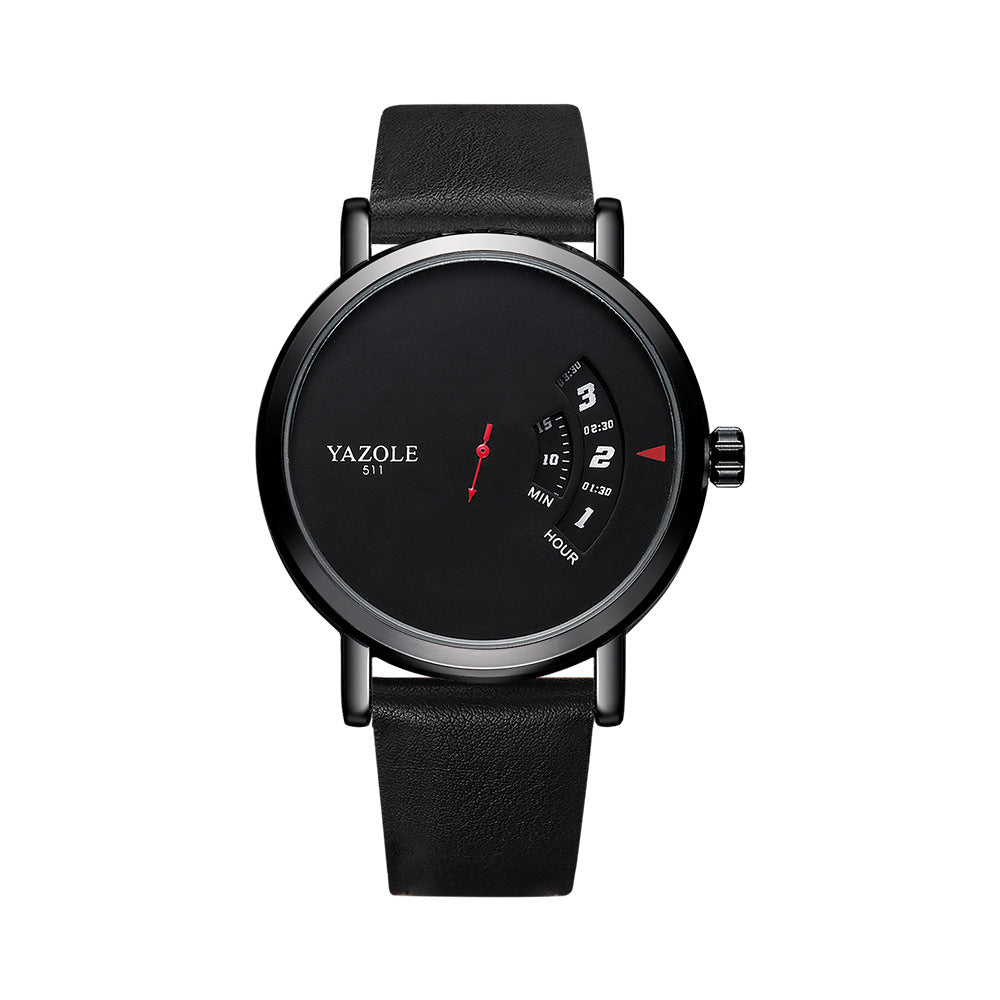 Turntable, Waterproof, Quartz  Mens Watch