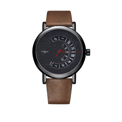 Turntable, Waterproof, Quartz  Mens Watch