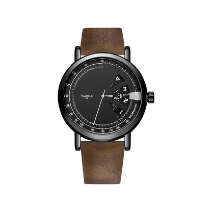 Turntable, Waterproof, Quartz  Mens Watch