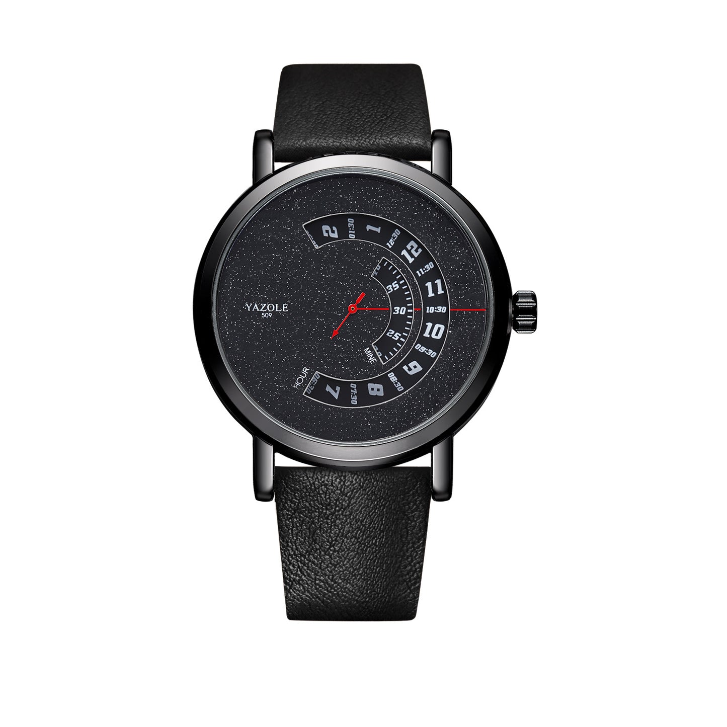 Turntable, Waterproof, Quartz  Mens Watch